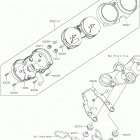 W800 CAFE Приборы
