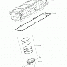 Ninja 1000SX Цилиндр(ы) /  поршень