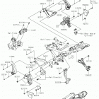 Z650 Рама ,крепежные детали