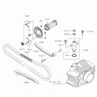 KLX110 Распредвал(ы)  /  натяжитель