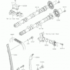 Versys 1000 SE LT+ Распредвал(ы)  /  натяжитель