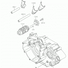 KLX230R Шестерни   /  вилки переключения