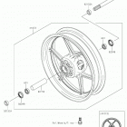 Versys 650 ABS Переднее колесо