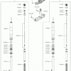 Ninja H2 Передняя вилка