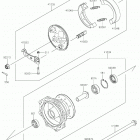 KLX110 Переднее колесо
