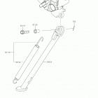 KLX300R Подножка