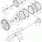W800 CAFE Сцепление