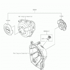 Ninja 1000SX Accessory(eng. cover ring and cap)