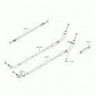 NINJA H2 SX SE+ Тросы управления