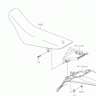 KLX140G Сиденье