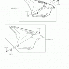 KX85 Боковые обтекатели