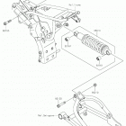 KLX110L Подвеска  /  амортизатор