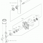 KLX230R Переднее колесо