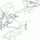 KLX300R Боковые обтекатели