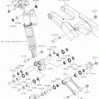 KX250 Задняя подвеска