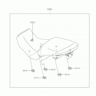 Versys 1000 SE LT+ Сиденье