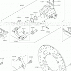 VULCAN 900 CLASSIC Задний тормоз