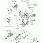 Z125 PRO Рама ,крепежные детали