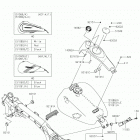 VULCAN 1700 VAQUERO ABS Топливный бак