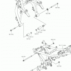 Z650 Крепление двигателя