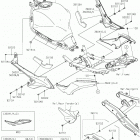NINJA 650 ABS Боковые крышки  /  крышка цепи