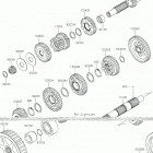 VULCAN 900 CUSTOM Трансмиссия