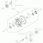 KLX140G Переднее колесо
