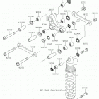 KX85 Задняя подвеска