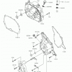 Z125 PRO Крышки двигателя