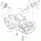 W800 CAFE Масляный насос  /  масляный фильтр