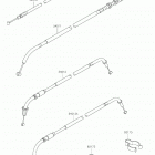 W800 CAFE Тросы управления