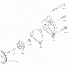 KLX300R Водяной насос