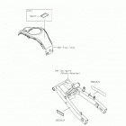 Z125 PRO Лейбл предостережения