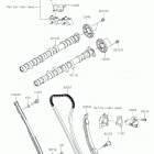 NINJA H2 SX SE+ Распредвал(ы)  /  натяжитель