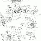 NINJA H2 SX SE+ Заднее крыло