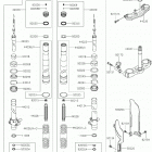 KX100 Передняя вилка