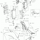 KLX300R Радиатор