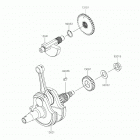 KLX300R Коленвал