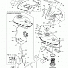 XT250  (XT250MC/XT250M) Топливный бак
