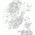 WR250F  (WR250FM) Картер двигателя