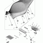 MT09 SP  (MT09SPMB/MT09SPMCB) Сиденье