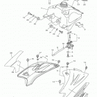 TTR50E  (TTR50EM) Топливный бак