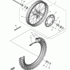 YZ65  (YZ65M) Переднее колесо