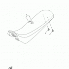 XT250  (XT250MC/XT250M) Сиденье