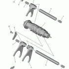 MT09 SP  (MT09SPMB/MT09SPMCB) Вилки переключения передач