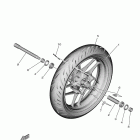 MT09 SP  (MT09SPMB/MT09SPMCB) Переднее колесо