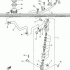 YZ85  (YZ85M) Задний торм цилиндр