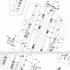 XSR700  (XSR700MW/XSR700MCW) Передняя вилка