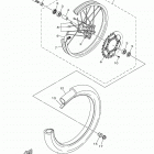 YZ250  (YZ250M2) Переднее колесо