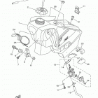 YZ125  (YZ125M2) Топливный бак